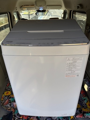東芝 ザブーン10.0kg全自動洗濯機 AW-10DP1(W) 2022年製 液体洗剤・柔軟剤 自動投入
