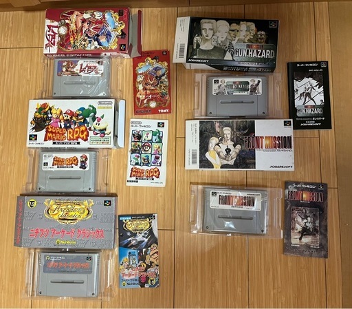 スーパーファミコン ゲーム5本セット　箱・説明書付