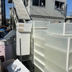 【無印良品】衣装ケース大量の画像