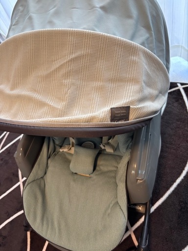 COMBI コンビ 電動ハイローチェア ミンティーブルー