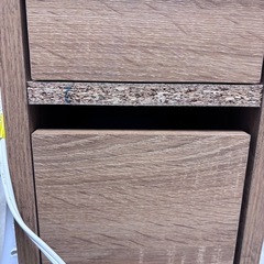 Elena 収納付姿見ドレッサーの画像