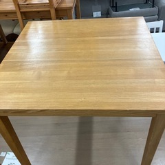 ダイニングテーブル 無印良品 ナチュラル【トレファク堺福田店】の画像