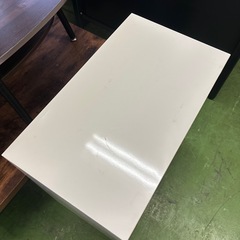 パソコンデスク 白 シンプル 机 学習机 作業台 ワークデスク PCデスク ネイルテーブル カウンターテーブル ミニマリスト 鏡面仕上げ風 幅広 コンパクト 省スペース 北欧 モダン 事務机 在宅勤務 テレワーク ホワイト インテリアの画像