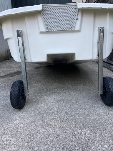 Exect familiar WT240 FRPボート 2分割式 2人乗り(積載上限:200kg) 免許不要 サイドフロート付き 