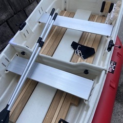 Exect familiar WT240 FRPボート 2分割式 2人乗り(積載上限:200kg) 免許不要 サイドフロート付き の画像