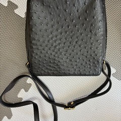 黒ショルダーバッグの画像