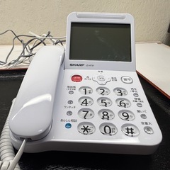 SHARP JD-AT91CL 電話機　子機付きの画像