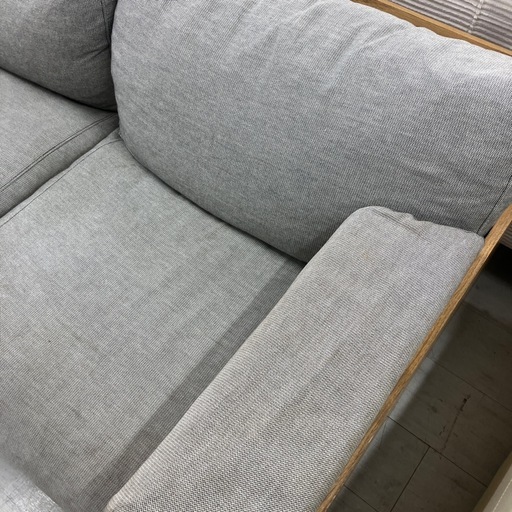 無印良品 2人掛けソファー ファブリック【トレファク堺福田店】