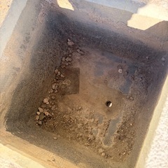 No.220コンクリート風植木鉢　中古品の画像