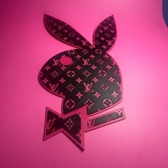 インテリア雑貨、ルイヴィトン＆プレイボーイ 、ウォールアートの画像