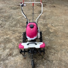 家庭菜園に　手押し耕運機　　使用少ないの画像