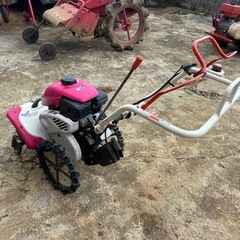 家庭菜園に　手押し耕運機　　使用少ないの画像