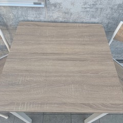 2人用 テーブル・チェアセットの画像