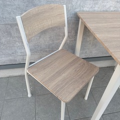 2人用 テーブル・チェアセットの画像