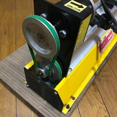 ミニ木工旋盤 ROKURO-mini YH-100 中古良品 ツール多数付の画像