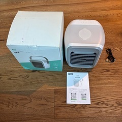 卓上冷風機 F08 ミスト機能付き 3000mAh バッテリー内蔵の画像