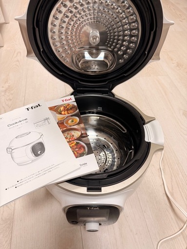 T-fal Cook4me 電気圧力鍋 ホワイト　6L