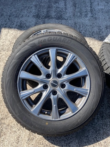 タイヤホイール195 65r16のYOKOHAMA アイスガード IG70