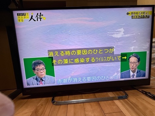 東芝 TOSHIBA REGZA  40M500X 4Kテレビ16年製
