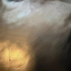 【KEYUCA】黒革ソファ 3人掛け＋オットマンセット の画像