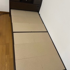 【簡易清掃除菌済】冷蔵庫、洗濯機、ベッド3点セットの画像