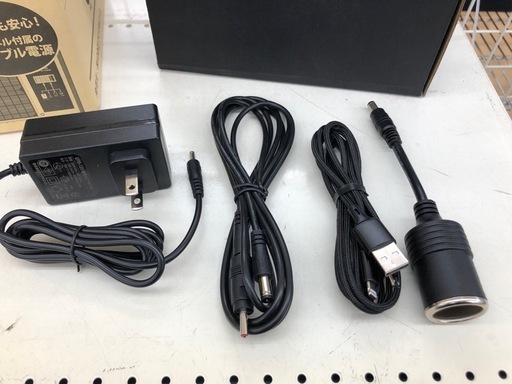 【ドリーム川西店御来店限定】☆ジモティー見たよ♪割引☆ エネポルタ ポータブル電源・ソーラーパネルセット    動作確認／クリーニング