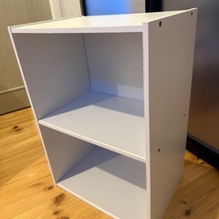 これ以上のお問い合わせには返信できませんのであしからず【お取引決定】カラーボックス2段の画像