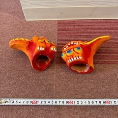 シーサー　陶器製の画像