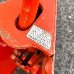 クボタ 久保田 うねたて機 トラクター パーツ 培土器 畦立器 中古 【11141347】の画像