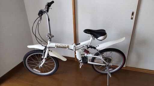 【終了】折りたたみ自転車Jaguer Bullyboy（マウンテンバイク、16kg、20インチ、シマノ6段）