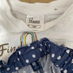 B-9　女児　夏　120 ワンピース　Branshes　夏3点セットの画像