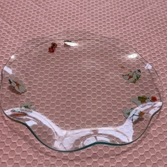 透明のお皿の画像