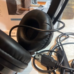 ステレオ 3.5mm USBヘッドセット ゲーム  などにの画像