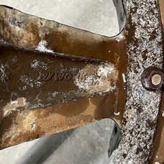 15インチ旧車ホイール　エクイップ01 pcd100 の画像