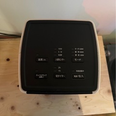 【美品】ファンヒーター アイリスオーヤマの画像