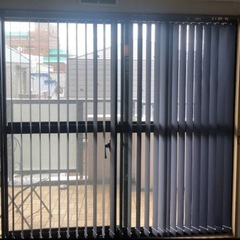 ニトリ　バーチカルブラインドの画像