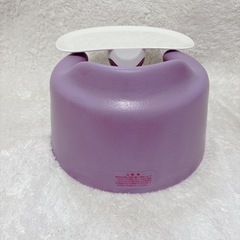 Bumbo バンボ　むらさき　パープル　ベビーチェア　テーブル付きの画像