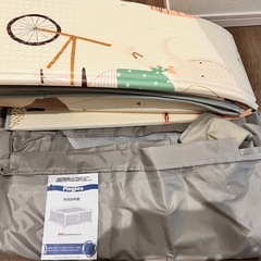 《美品》ベビーサークル　プレイマット付の画像