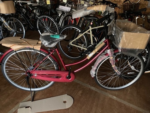 未使用 未登録 自転車 26インチ 変速なし ①