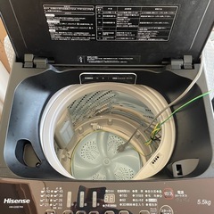 【受け渡し決まりました】洗濯機　5.5kg  2019年製の画像