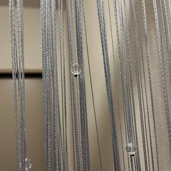 ひものれん　キラキラビーズ付き　オシャレの画像