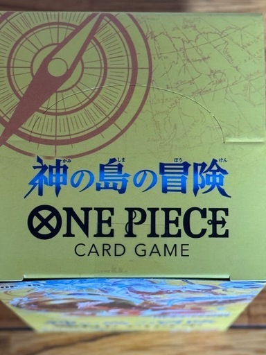 テープ付き　ワンピースカード 神の島の冒険　1box