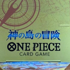 テープ付き　ワンピースカード 神の島の冒険　1boxの画像