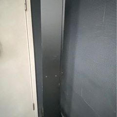 ミラー(姿見)付きの棚の画像