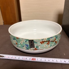 レトロ　美濃焼　芳彩窯　古田芳彩　お皿　食器　鉢の画像