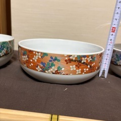 レトロ　美濃焼　芳彩窯　古田芳彩　お皿　食器　鉢の画像
