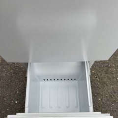 2ドア冷凍冷蔵庫 ホワイト／年式2023 美品 の画像