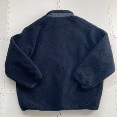 ユニクロ　防風アウターフリースジャケット　ブラック　4XL　オンライン限定サイズの画像