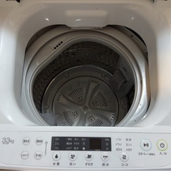 【台付き】3.3kg洗濯機の画像