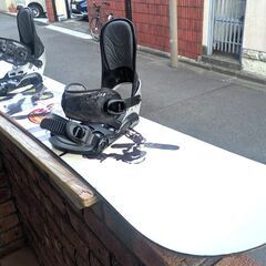 ROMEスノーボード AGENT 148cm ビィンディング S/Mサイズ 付きの画像